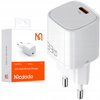 £adowarka do telefonu Mcdodo nano GaN, USB-C PD QC - 33W Bia³a