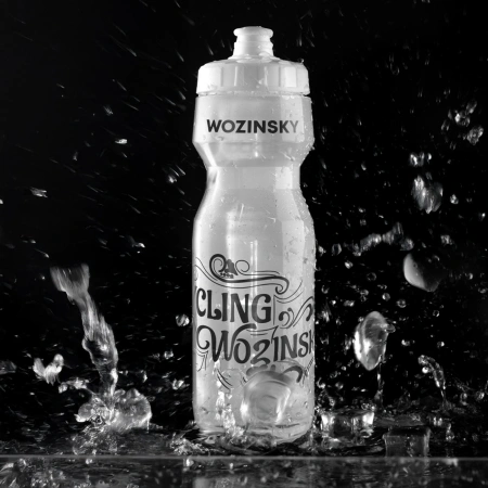 Bidon rowerowy Wozinsky WBR-01T 750ml - transparentny