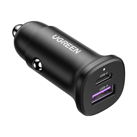 UGREEN ŁADOWARKA SAMOCHODOWA EC305 30W DO TELEFONÓW ANDROID IPHONE 13 14 15