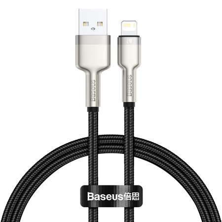 BASEUS KABEL USB DO LIGHTNING CAFULE 2.4A DO IPHONE X 11 12 13 14 0.25M