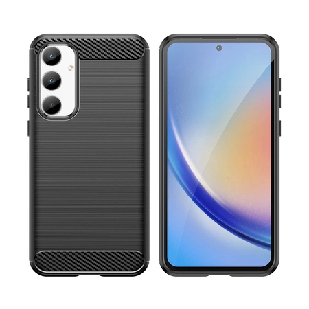 Etui Carbon Case do Samsung Galaxy A35 - czarne