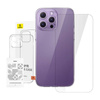 BASEUS ETUI PRZEŹROCZYSTE DO IPHONE 14 PRO MAX + SZKŁO HARTOWANE W ZESTAWIE