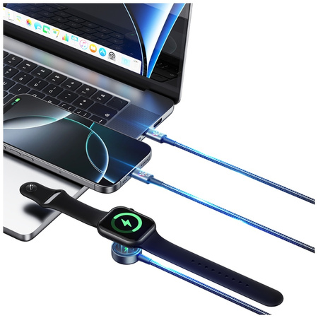 USAMS KABEL HUAAN SERIES SJ754 72W USB-C DO USB-C + ŁADOWARKA