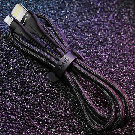USAMS KABEL PLECIONY U33 DO LIGHTNING 1.2M 2A DO TELEFONÓW APPLE FAST