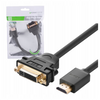 UGREEN KABEL DVI 24+1 PIN HDMI FHD 60HZ DO PC MONITORÓW TELEWIZORÓW 1,5M