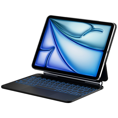 Etui Typecase Edge z klawiaturą do iPad Air 11" 2024/2025 włókno węglowe