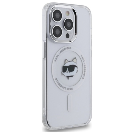 KARL LAGERFELD CASE DO IPHONE 14 PRO 6.1 DO MAGSAFE HARDCASE CHOUPETTE HEAD