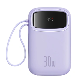 BASEUS POWERBANK 10000MAH 30W DO TELEFONÓW ANDROID IPHONE Z PODWÓJNYM USB-C