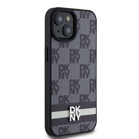 DKNY POKROWIEC DO IPHONE 15 PLUS 14 PLUS 6.7 HARDCASE Z WZOREM MONO STRIPES