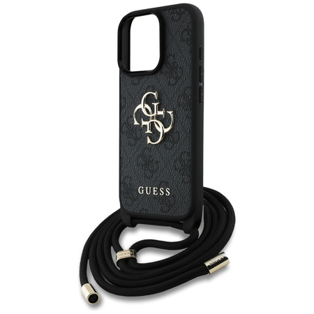 GUESS ETUI TPU CASE DO IPHONE 16 PRO Z LOGO BIG CROSSBODY POKROWIEC