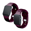 38/40/41/42 mm Mulberry (small) - 3mk Silicone Watch Strap for Apple