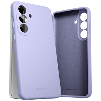 Etui Mercury Silicone do Samsung Galaxy  S26+ lawendowa szarość