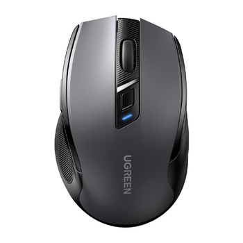 Mysz bezprzewodowa UGREEN MU006S BT+2.4GHz USB-C (czarna)