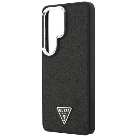 Etui Guess Fixed Glitter Triangle        MagSafe do Samsung Galaxy S26 Ultra czarny
