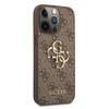 Guess GUHCP13X4GMGBR iPhone 13 Pro Max 6,7" brązowy/brown hardcase 4G Big Metal Logo