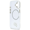 Etui Karl Lagerfeld IML KL Script Logo MagSafe do iPhone 17 przezroczysty