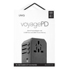 Uniq Ład. siec. Voyage World Adapter 33W + 2xUSB + PD 18W + QC 3.0 - szare (LITHOS Collective)