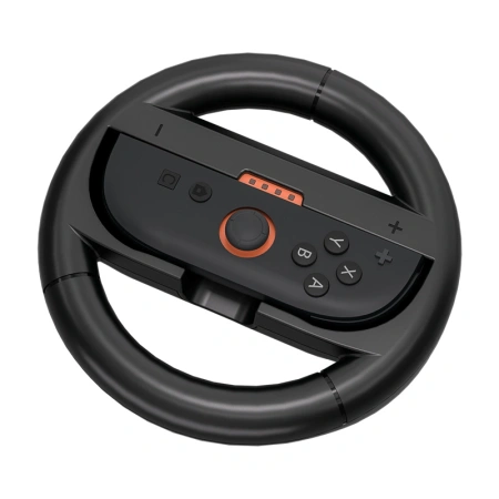 Kierownica wyścigowa do kontrolera Joy-Con Nintendo Switch 2 (opakowanie 2 szt.) - czarna
