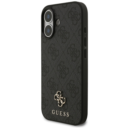 Etui Guess 4G Small Classic Logo MagSafe do iPhone 17 czarny