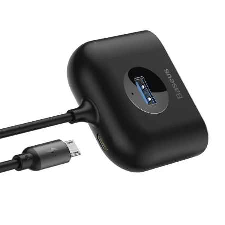 BASEUS HUB USB 4W1 ADAPTER DO LAPTOPA 1X USB 3.0 3X USB 2.0 1M DO KOMPUTERA