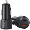 USAMS ŁADOWARKA SAMOCHODOWA 60W DO TELEFONÓW USB-C I USB-A SZYBKIE