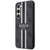 Etui Guess GUHCS23SP4RPSK S23 S911 - czarne 4G Printed Stripe