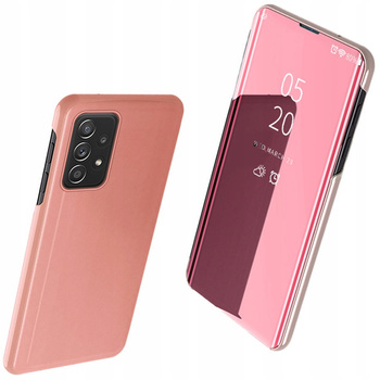 HURTEL ETUI Z KLAPKĄ DO SAMSUNG GALAXY A73 CLEAR VIEW Z FUNKCJĄ PODSTAWKI