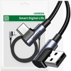 Ugreen kabel kątowy 90° USB C - USB 2.0 480Mb/s 3A 3m czarny (US176)