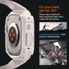 Etui Spigen Rugged Armor Pro na Apple Watch Ultra 1 / 2 (49 mm) - beżowe