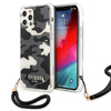 Guess GUHCP12MKSARBK iPhone 12/12 Pro 6,1" czarny/black hardcase Camo Collection