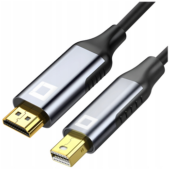 CO2 KABEL MINI DISPLAYPORT HDMI 2.0 PRZEWÓD MINI DP HD 240HZ 4K 60HZ HDR 1M