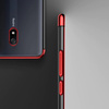 Clear Color case żelowy pokrowiec etui z metaliczną ramką Xiaomi Redmi 8A niebieski