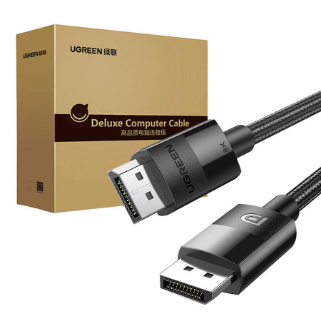 UGREEN KABEL WIDEO DISPLAYPORT 1.4 DO MONITORÓW 2X MĘSKI 1M OPOLOCIE