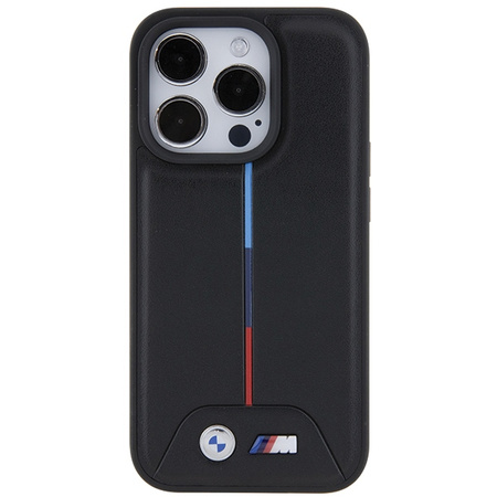 BMW ETUI DO IPHONE 15 PRO 6.1 HARDCASE QUILTED TRICOLOR DO IPHONE 15 PRO