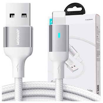 Joyroom kabel USB - Lightning 2.4A A10 Series 3 m biały (S-UL012A10)