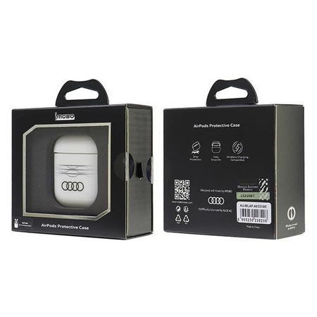 AUDI ETUI CASE DO SŁUCHAWEK AIRPODS 1 2 IML GEOMETRYCZNY WZÓR OCHRONA