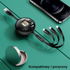 USAMS KABEL 3W1 U69 DO DO LIGHTNING MICRO USB USB-C 1M DO ŁADOWANIA