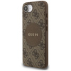 GUESS ETUI POKROWIEC TPU DO IPHONE 16E DO MAGSAFE 4G CIRCLE CLASSIC LOGO