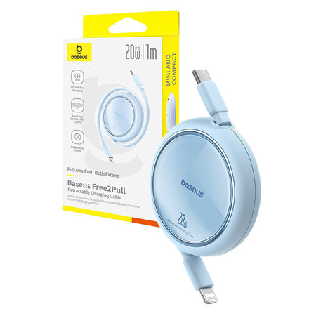 BASEUS KABEL USB-C DO DO LIGHTNING DO IPHONE 11 12 13 14 1M SZYBKA
