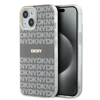 DKNY ETUI DO IPHONE 15 14 13 6.1 HARDCASE IML MONO STRIPE DO MAGSAFE