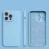 HURTEL SILICONE CASE ETUI DO IPHONE 14 PLUS POKROWIEC SILIKONOWY Z OCHRANĄ