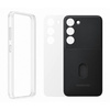 Samsung Frame Cover etui Samsung Galaxy S23 pokrowiec z wymiennymi pleckami czarne (EF-MS911CBEGWW)