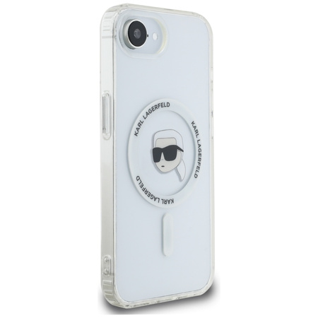 KARL LAGERFELD ETUI DO IPHONE 16E DO MAGSAFE KARL HEAD OCHRONA I STYLIZACJA