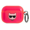 Karl Lagerfeld KLAPUCHFP AirPods Pro cover różowy/pink Choupette