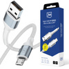 Accessories - 3mk Hyper Cable N-SERIES A to Micro 1m QC 3.0 5V/2.4A 12W White