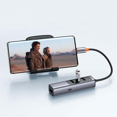 MCDODO PRZEJŚCIÓWKA ADAPTER HUB USB-C ROZDZIELACZ ROZGAŁĘŹNIK 4X USB-A 3.0