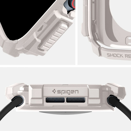 SPIGEN ETUI RUGGED ARMOR DO APPLE WATCH 10 46 MM STWIERDZONE ZABEZPIECZENIE