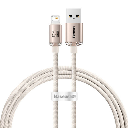 BASEUS KABEL USB DO IPHONE DO LIGHTNING 2.4A DO IPHONE 11 12 13 14 1.2M