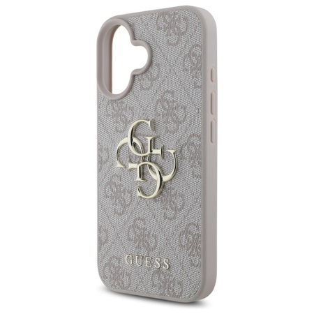 GUESS ETUI HARD CASE DO IPHONE 16 6.1 4G BIG LOGO OCHRONA NA TELEFON Z LOGO