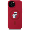 KARL LAGERFELD ETUI SILICONE KARL&CHOUPETTE DO IPHONE 15 DO MAGSAFE